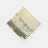 Niagara-Herfsten in de winter (Ice in the Water) Servet (Hoek)