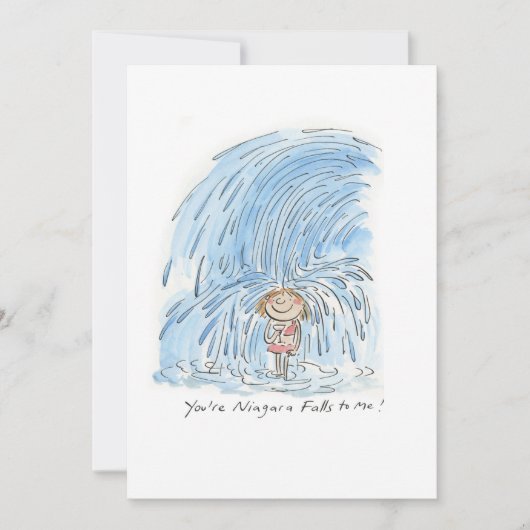 Niagara Herfsten Kaart (Voorkant)