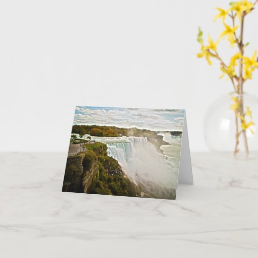 Niagara Herfsten Kaart (Gele Bloem)