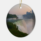 Niagara Herfsten Keramisch Ornament (Links)
