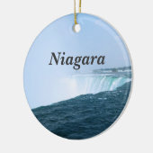 Niagara Herfsten Keramisch Ornament (Links)
