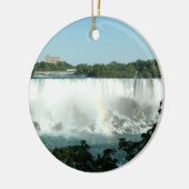 Niagara Herfsten Keramisch Ornament (Links)