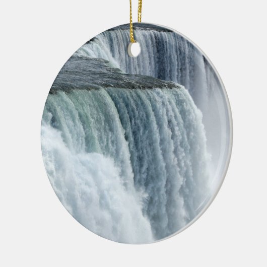 Niagara Herfsten Keramisch Ornament (Links)