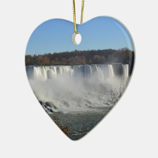 Niagara herfsten keramisch ornament (Links)