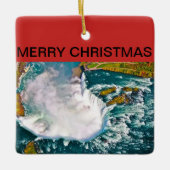 Niagara Herfsten kerstversiering Keramisch Ornament (Voorkant)