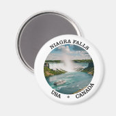 Niagara herfsten magneet (Voorkant / Achterkant)