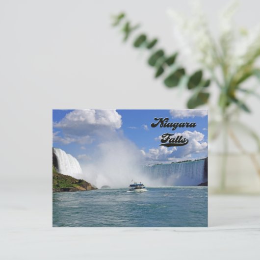 Niagara Herfsten Maid of the Mist Briefkaart (Staand voorkant)