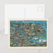 Niagara Herfsten Map Briefkaart (Voorkant / Achterkant)