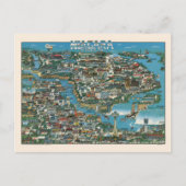 Niagara Herfsten Map Briefkaart (Voorkant)