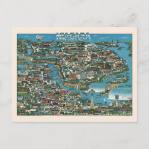 Niagara Herfsten Map Briefkaart
