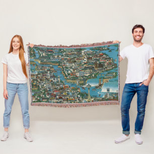 Niagara Herfsten Map Deken