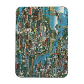 Niagara Herfsten Map Magneet (Verticaal)