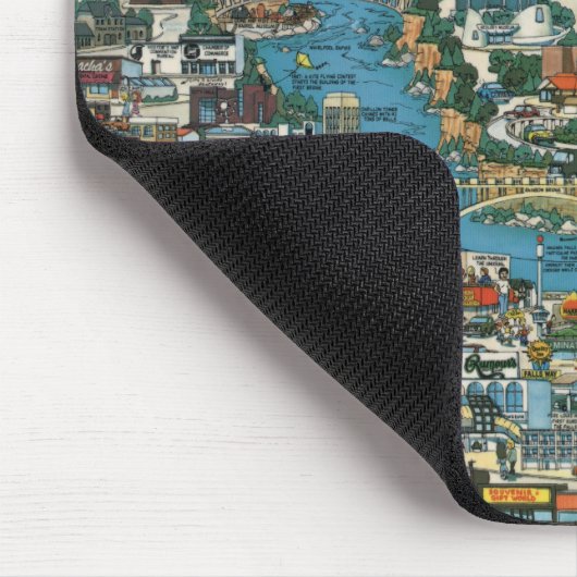 Niagara Herfsten Map Muismat (Hoek)