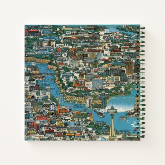 Niagara Herfsten Map Notitieboek (Achterkant)