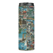 Niagara Herfsten Map Thermosbeker (Achterkant)