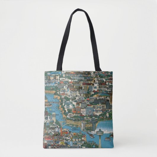 Niagara Herfsten Map Tote Bag (Voorkant)