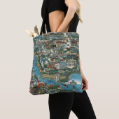 Niagara Herfsten Map Tote Bag (Dichtbij)