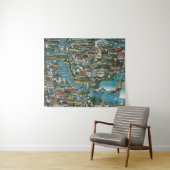 Niagara Herfsten Map Wandkleed (In Situ (horizontaal))