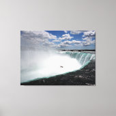 Niagara Herfsten met Seagull Canvas Afdruk (Voorkant)