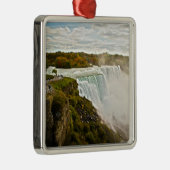 Niagara Herfsten Metalen Ornament (Rechts)