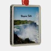 Niagara Herfsten Metalen Ornament (Rechts)