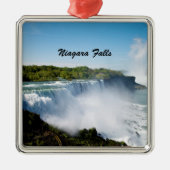 Niagara Herfsten Metalen Ornament (Voorkant)
