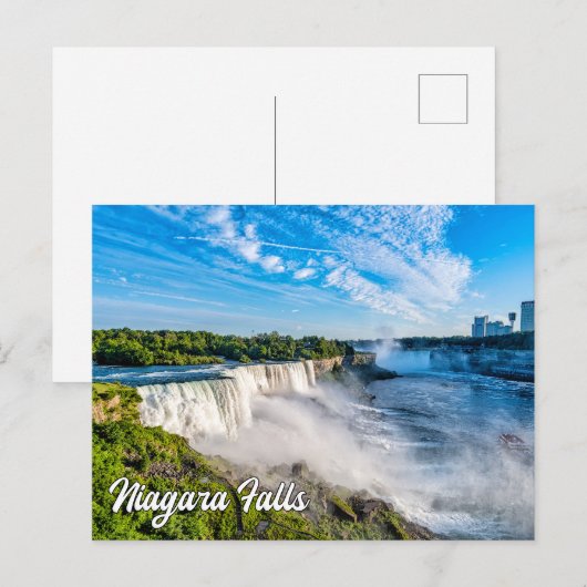Niagara Herfsten, New York Briefkaart (Voorkant / Achterkant)