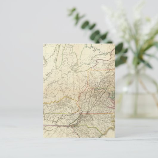 Niagara Herfsten, New York Briefkaart (Staand voorkant)