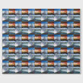 Niagara Herfsten New York Foto Uitzichten Cadeaupapier (Vlak)