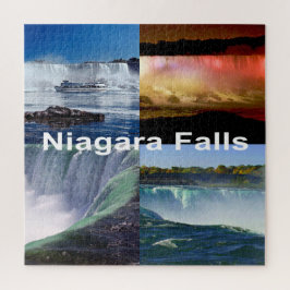 Niagara Herfsten New York Foto Uitzichten Legpuzzel