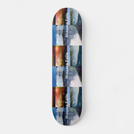 Niagara Herfsten New York Foto Uitzichten Persoonlijk Skateboard (Voorkant)