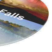 Niagara Herfsten New York Foto Uitzichten Snijplank (Hoek)