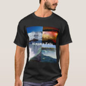 Niagara Herfsten New York Foto Uitzichten T-shirt (Voorkant)