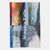 Niagara Herfsten New York Foto Uitzichten Theedoek (Verticaal)