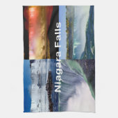 Niagara Herfsten New York Foto Uitzichten Theedoek (Verticaal)