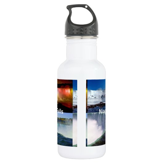 Niagara Herfsten New York Foto Uitzichten Waterfles (Achterkant)