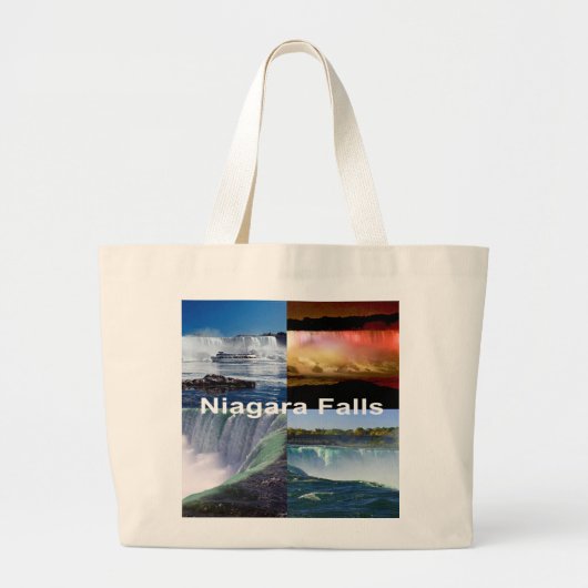 Niagara Herfsten New York Grote Tote Bag (Voorkant)