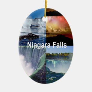 Niagara Herfsten New York Keramisch Ornament