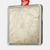 Niagara Herfsten, New York Metalen Ornament (Links)