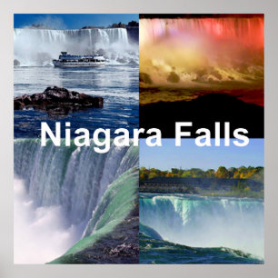 Niagara Herfsten New York Poster