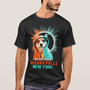 Niagara Herfsten New York Totale Zonsverduistering T-shirt