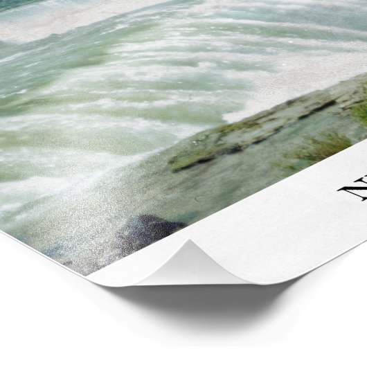 Niagara Herfsten New York USA Foto Afdruk (Hoek)