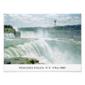 Niagara Herfsten New York USA Foto Afdruk (Voorkant)