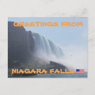 Niagara Herfsten New York, Verenigde Staten Briefkaart