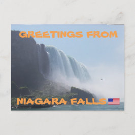 Niagara Herfsten New York, Verenigde Staten Briefkaart