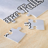 Niagara Herfsten, New York, Verenigde Staten Legpuzzel (Zijkant)