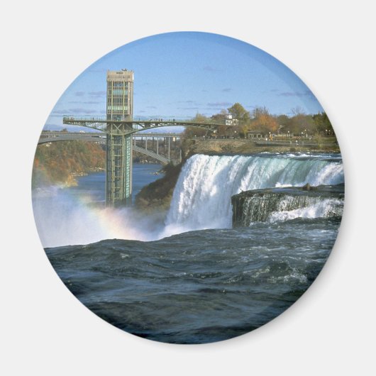 Niagara Herfsten, New York, Verenigde Staten Magneet (Voorkant)