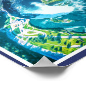 NIAGARA HERFSTEN - NIAGARA NEW YORK VERENIGDE STAT POSTER (Hoek)