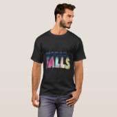 Niagara Herfsten Night Canada Verenigde Staten Typ T-shirt (Voorkant volledig)