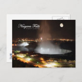 Niagara Herfsten Night Lights Briefkaart (Voorkant / Achterkant)